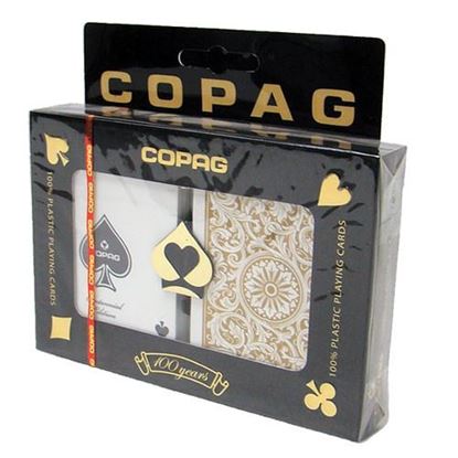 Picture of Copag 1546 Bridge Black/Gold Jumbo