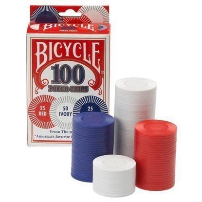 Picture of Bicycle 2g Poker Chips, 100-pack