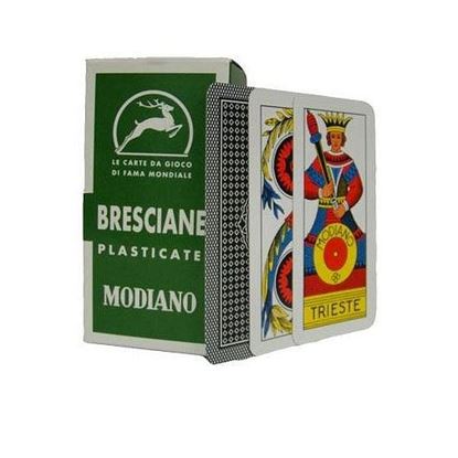 Picture of Deck of Bresciane Italian Regional Playing Cards