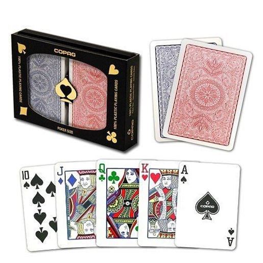 Picture of Copag 4-Color Poker Size Regular Index