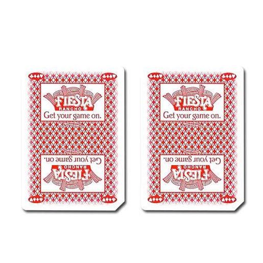 Picture of Single Deck Used in Casino Playing Cards - Fiesta Rancho