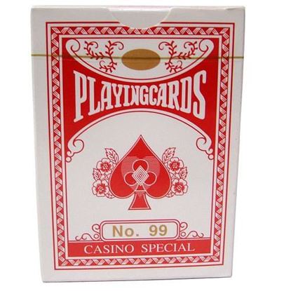 Picture of Red Deck Brybelly Playing Cards (Wide Size, Standard Index)