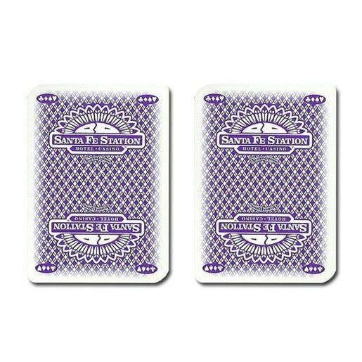 Picture of Single Deck Used in Casino Playing Cards - Santa Fe