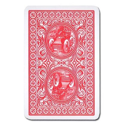 Picture of Modiano Golden Trophy Poker Playing Cards - Red