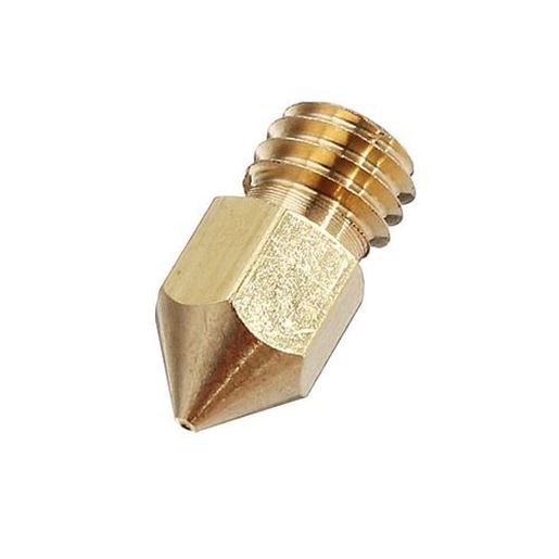 Picture of 10pcs Creality 3D?Â® 0.4mm Copper M6 Thread Extruder Nozzle For 3D Printer