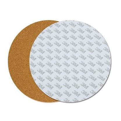 Picture of 200*3mm Round Heated Bed Heating Pad Insulation Cotton With Cork Glue For 3D Printer Reprap Ultimaker Makerbot