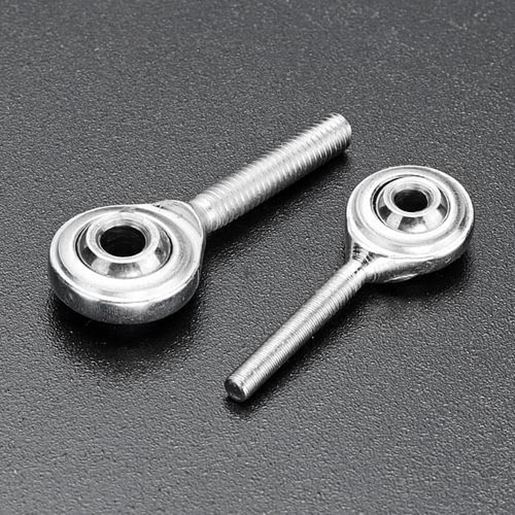 Picture of M3/M4 Aluminum Fisheye Ball Bearing Rod Ends Joint Thread Fish Eye For 3D Printer