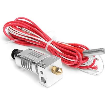 Picture of V6 1.75mm All Metal J-Head Hotend Remote Extruder Kit with Heating tube for CR10 3D Printer