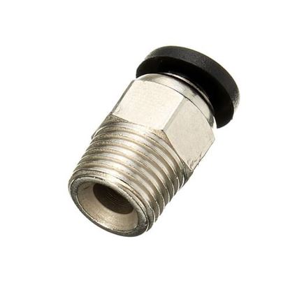 Picture of 3PCS Pneumatic Connector PC4-01 For 1.75mm 3mm PTFE Tube Quick Coupler Feed Inlet