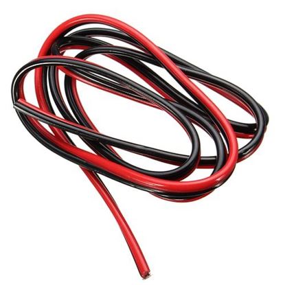 Picture of 3PCS 1M Hot Bed Special Welding Wire Red And Black For 3D Printer