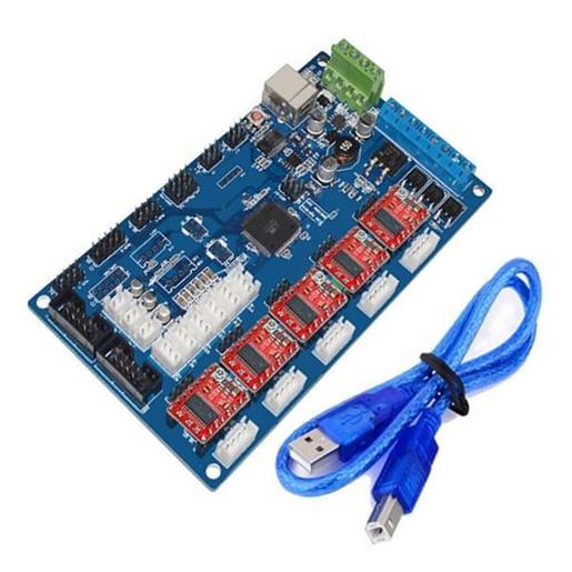 Picture of MKS Gen V1.2 Control Board Mainboard With DRV8825 Driver for 3D Printer