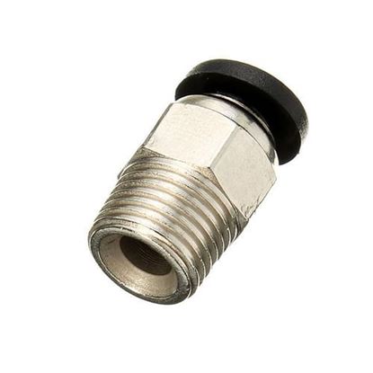 Picture of PC4-01 Pneumatic Connector For 1.75mm PTFE Tube Quick Coupler Feed Inlet 3D Printer Part