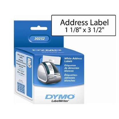 Picture of ADDRESS LABELS - 350 LABELS/ROLL, 2 ROLLS/BOX SIZE: 1-1/8IN X 3-1/2IN