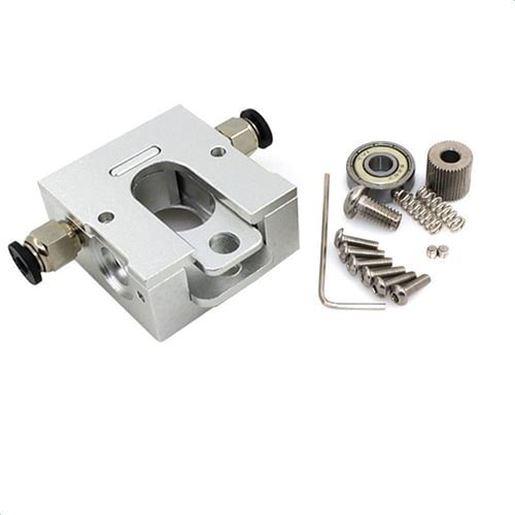 Picture of DIY 1.75mm Remote Proximity All-Metal Reprap Bulldog Extruder for 3D Printer