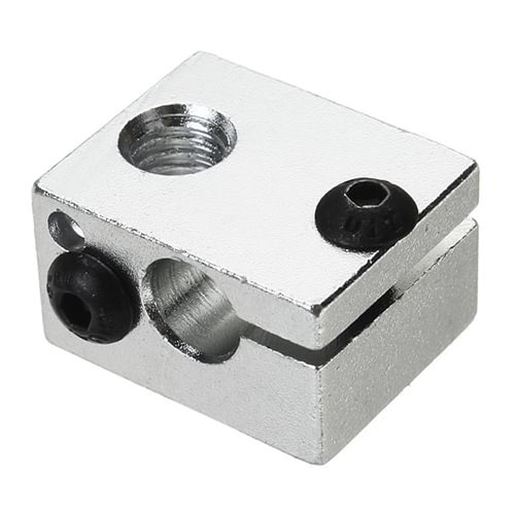 Picture of JGAURORA?Â® 20*16*11.5mm M6 Aluminum Heating Block for 3D Printer