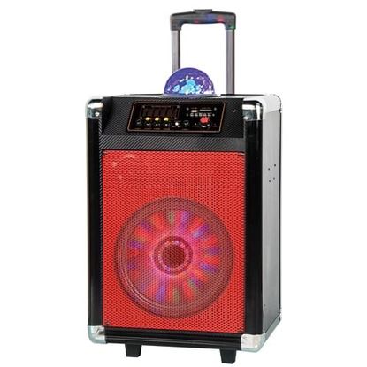 Picture of Supersonic 12 in. Portable Bluetooth DJ Speaker in Red