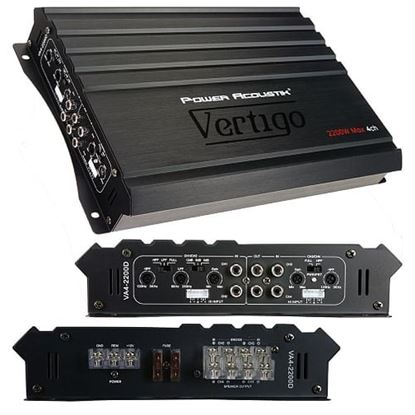 Picture of Power Acoustik Vertigo Series 4 Channel Amplifier 2200W Max