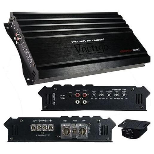 Picture of Power Acoustik Vertigo Series Monoblock Amplifier 8000W Max