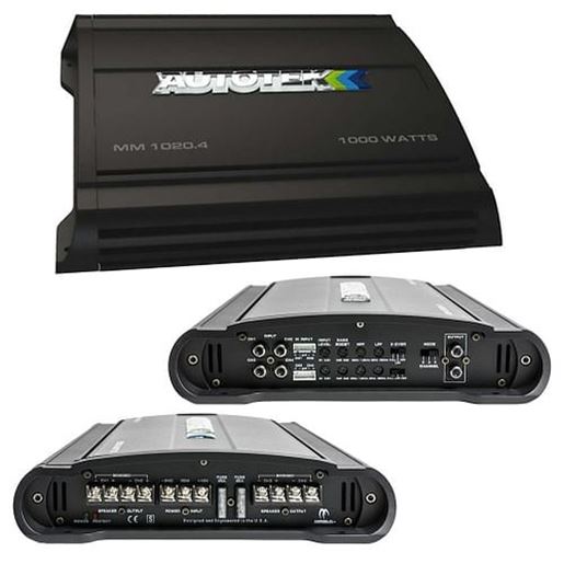 Picture of Autotek Mean Machine Amplifier 1000 Watts 4 Channel