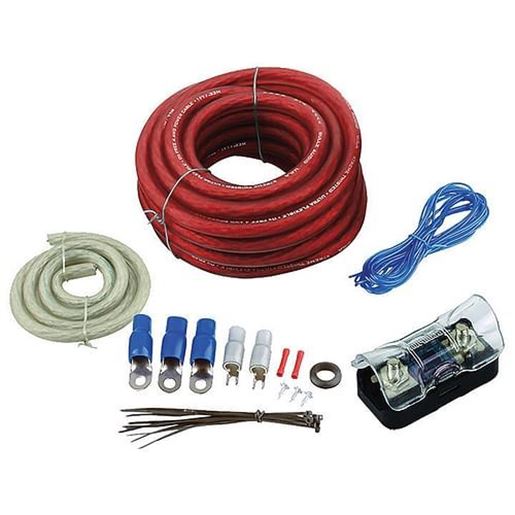 Picture of AMPLIFIER WIRING KIT 4GA;BULLZAUDIO; RED/GOLD EDITION; BOX