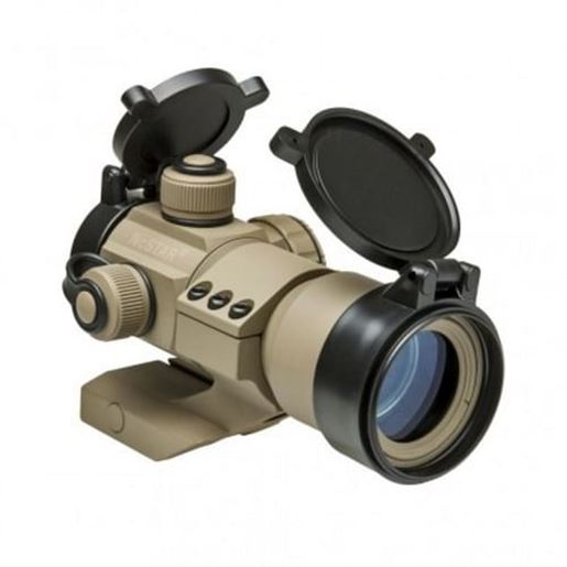 Picture of NcSTAR Tactical Red Green Blue Dot w Cant Weaver Mount Tan