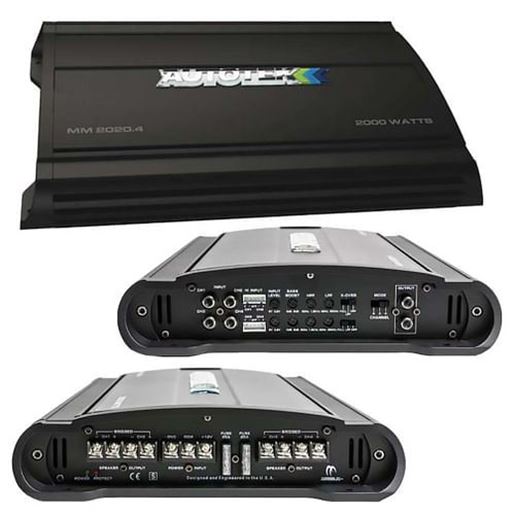 Picture of Autotek Mean Machine Amplifier 2000 Watts 4 Channel