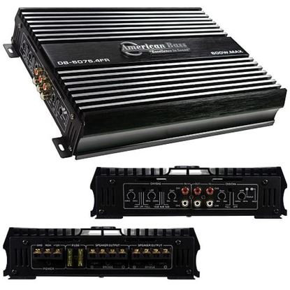 Picture of American Bass  4 Channel Class A/B Ampilfier 600 Watts Max