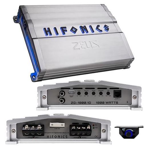 Picture of Hifonics Zeus Gamma Series 1 x 1800 Watts @ 1 Ohm Mon