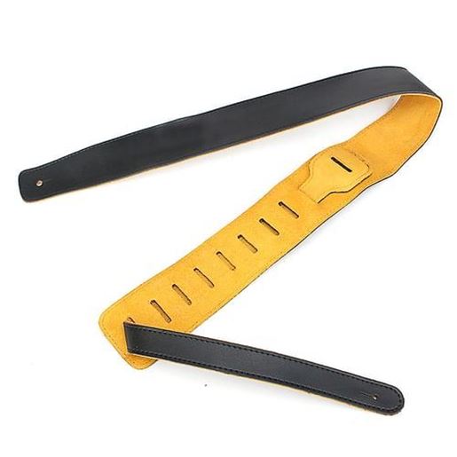 Picture of 160CM Adjustable Soft Cowhide Genuine Leather Strap For Acoustic Electric Guitar Bass