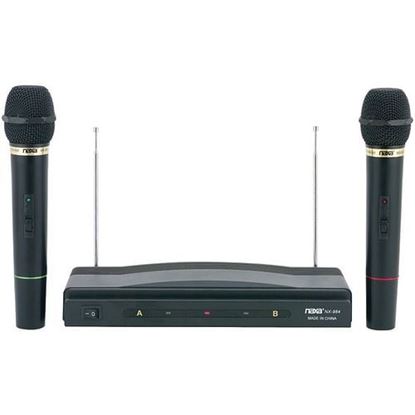 Picture of Naxa NAM-984 Professional Dual Wireless Microphone Kit