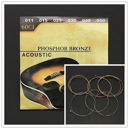 Picture of 60CL (.011-.050) Phosphor Bronze Wound Steel Acoustic Guitar Strings