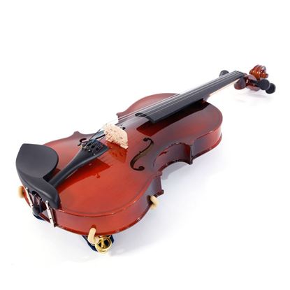 Picture of Fashion 1/8 Acoustic Solid Wood Violin with Case Bow Rosin Strings Shoulder Rest Tuner Natural