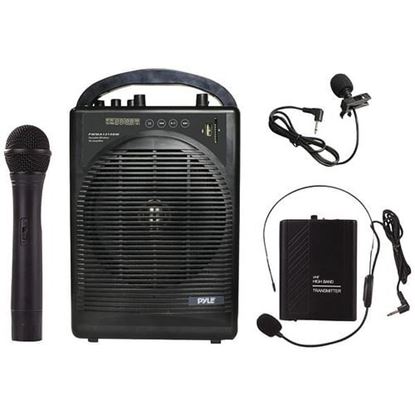 Picture of Pyle PWMA1216BM Portable Bluetooth Amp & Microphone System