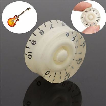 Foto de Guitar Speed Knobs Volume Tone Control Buttons Parts for Les Paul Guitar