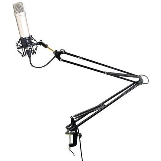 Picture of Pyle PMKSH04 Universal Table Clamp Pro Boom Shock Microphone Mount