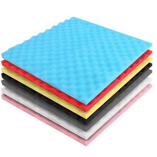 Picture of Acoustic Foam Panel Music Soundproof Foam Absorption Treatment Egg Shape 50x50x3cm