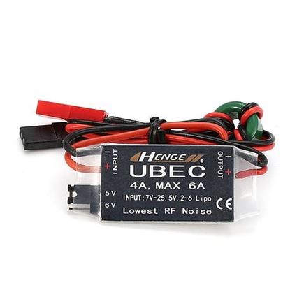 Picture of HENGE UBEC 6V 6A 2-6S Lipo NiMh Battery Switch Mode BEC for RC Airplane