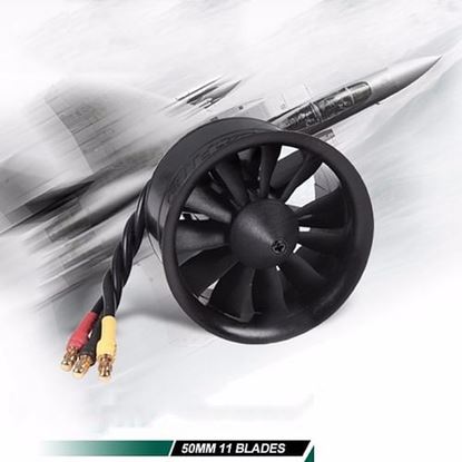 Picture of FMS 50mm 11 Blades Ducted Fan EDF With 2627 KV4500 KV5400 3S 4S Brushless Motor