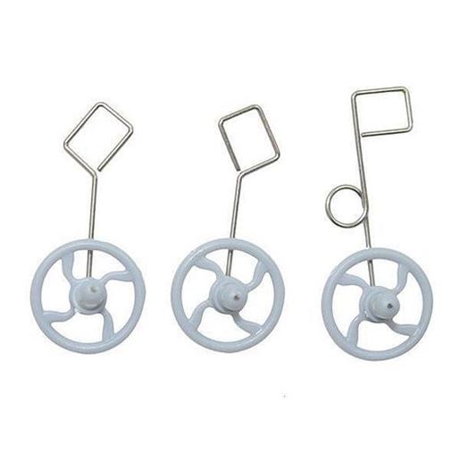 Picture of 3PCS Landing Gear Set Spare Parts C17 C-17 Transport 373mm RC Airplane