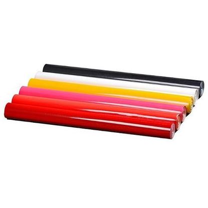 Picture of AEORC 2m White/Red/Yellow/Red And White Checkered PVC Heat Shrinkable Covering Film For RC Airplane