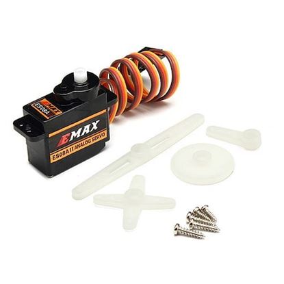 Picture of Emax ES08A II Mini Plastic Gear Analog Servo 1.8kg/sec for RC Models Airplane