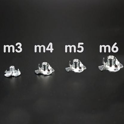 Picture of M3 M4 M5 M6 Optional 4 Claw Nut Anti-clawed Nut 10Pcs For RC Airplane