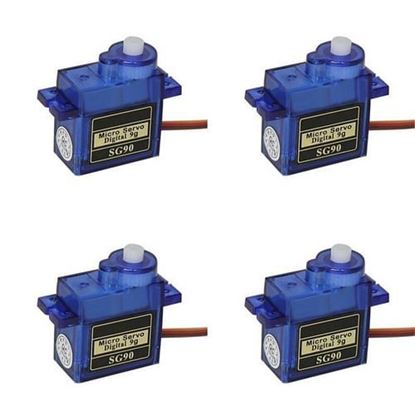 Picture of 4X SG90 Mini Micro Digital Servo 9g For RC Models