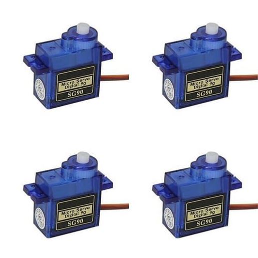 Picture of 4X SG90 Mini Micro Digital Servo 9g For RC Models