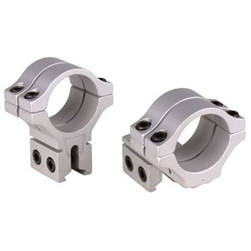 Picture of BKL 30mm Rings, 3/8" or 11mm Dovetail, Double Strap, Offset, Silver