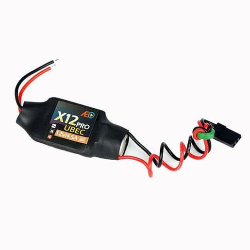 Picture of AEORC X12 Pro Input 7.2-21V Output 12V 4.5A UBEC BEC for RC Models