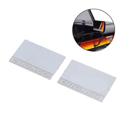 Picture of 2PC Side Rearview Mirror Sheet for 1/10 Traxxas TRX-4 Ford BRONCO Door Mirror Rc Car Parts