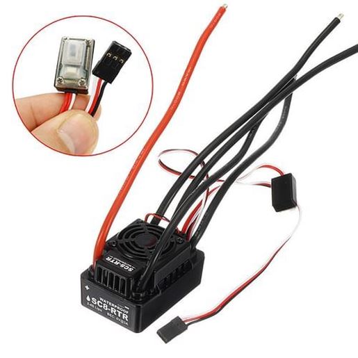 Picture of EZRUN WP SC8 RTR 120A Waterproof Speed Controller Brushless ESC For RC Car Truck Parts