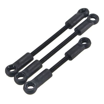 Picture of HBX 12891 1/12 Front Steel Ring Links (2pcs)+ Servo Link 12610 RC Car Parts