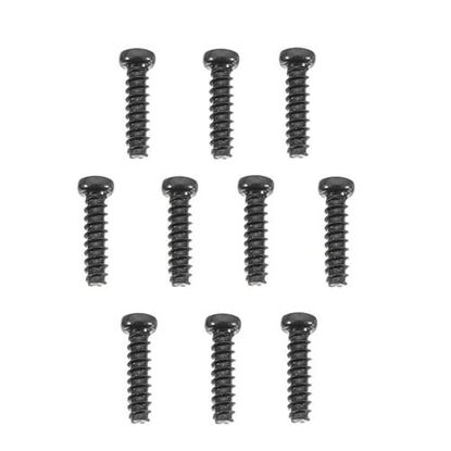 Picture of Xinlehong 10PCS 25-LS01 2.6mm Round Head Black Screw For 9125 1/10 RC Car Parts